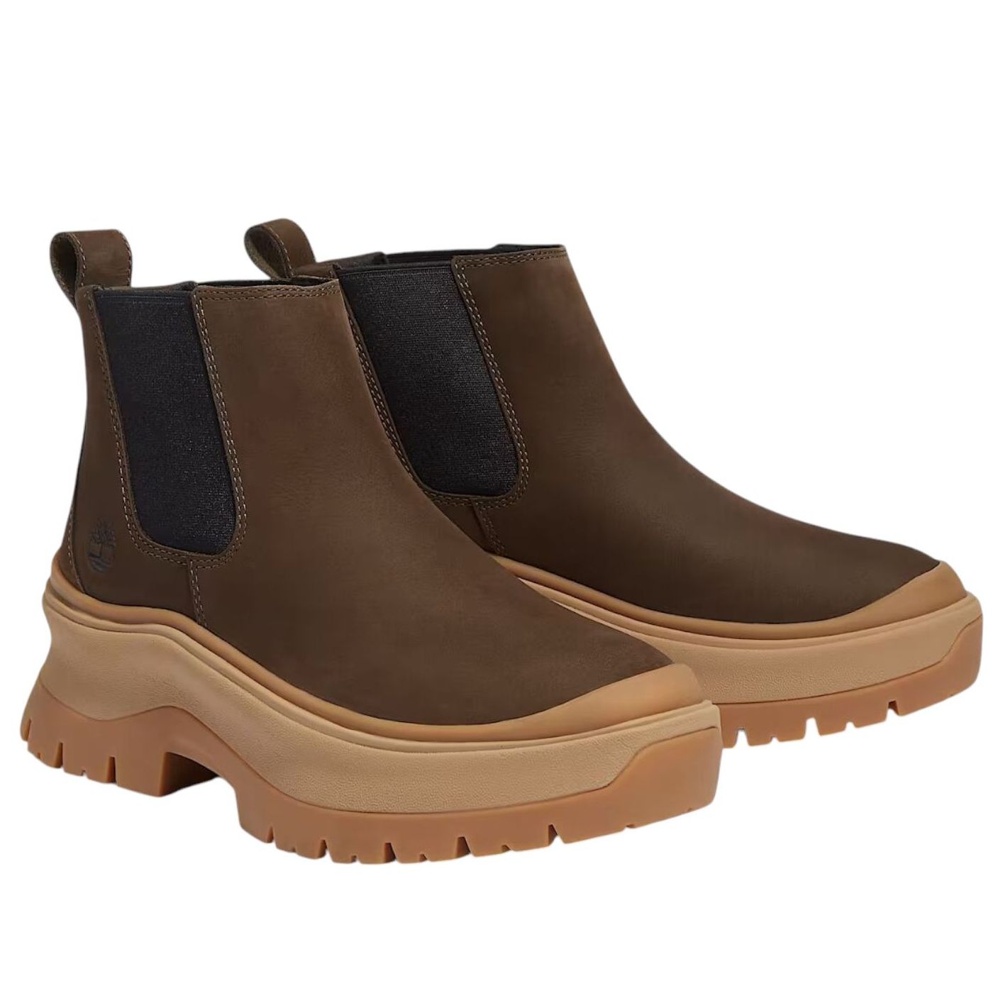 (WMNS) Timberland Roxie Lane Chelsea Boot 'Dark Brown Nubuck' TB0A28XMW07