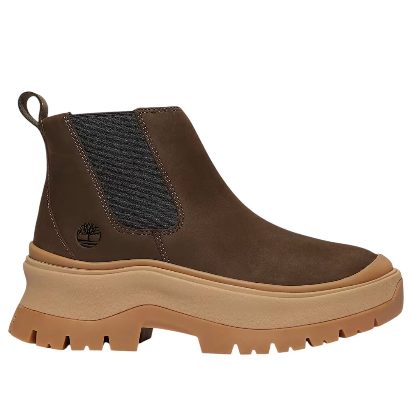 (WMNS) Timberland Roxie Lane Chelsea Boot 'Dark Brown Nubuck' TB0A28XMW07