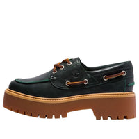 (WMNS) Timberland Stone Street Premium Boat 'Dark Green' TB0A2QGFEA1