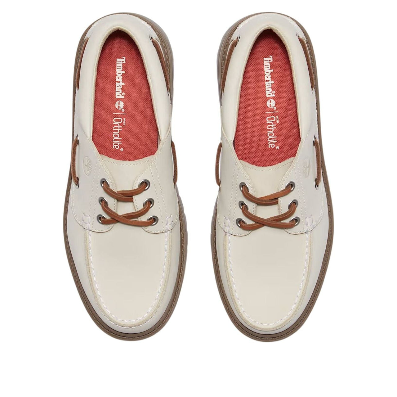 (WMNS) Timberland Stone Street Platform Boat 'Off-White Nubuck' TB0A2GVFEX4