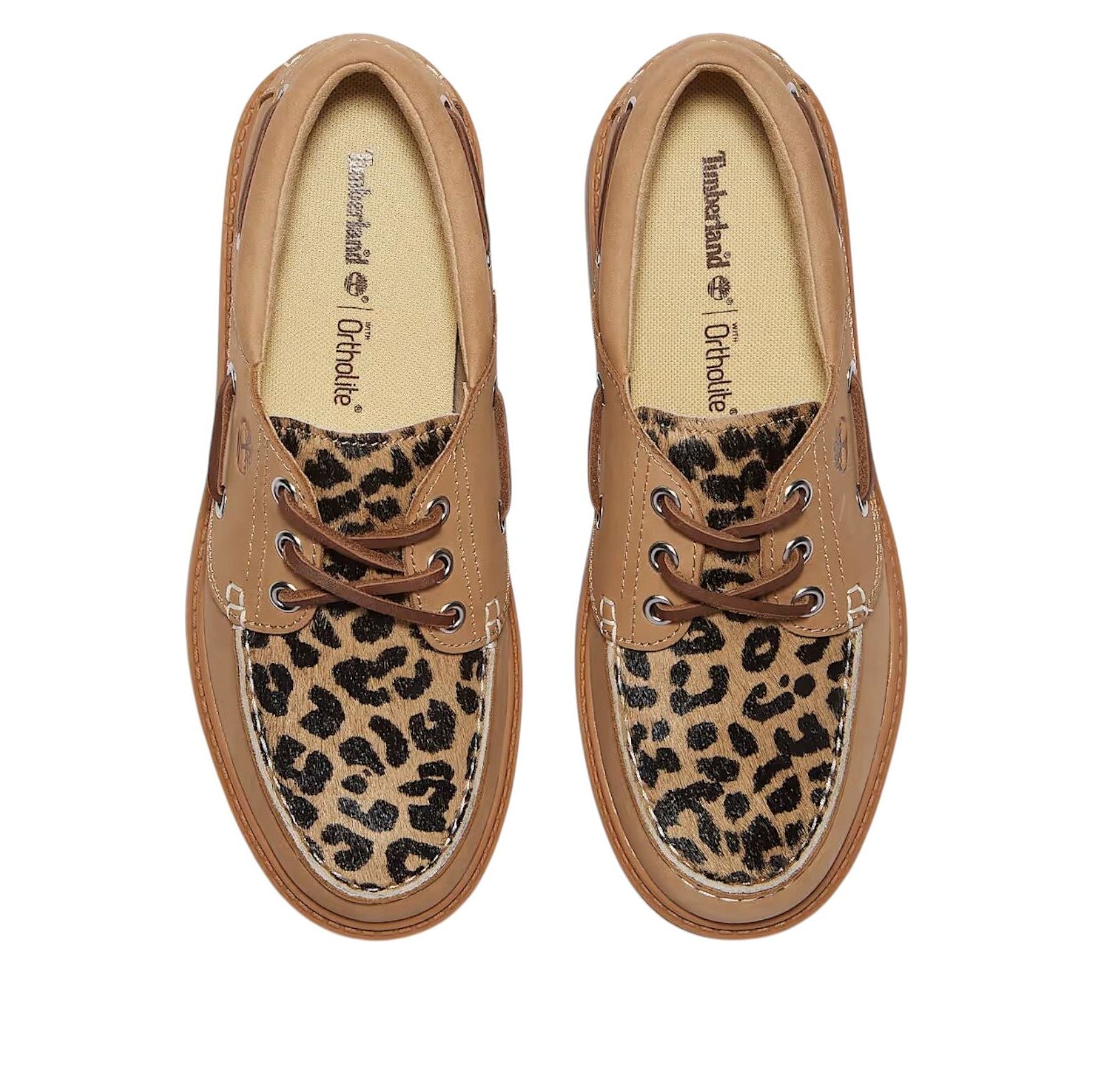 (WMNS) Timberland Stone Street Platform Boat 'Leopard Print' TB0A2GVFEN3
