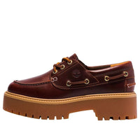 (WMNS) Timberland Stone Street Premium Boat 'Rootbeer' TB0A2QDMD57