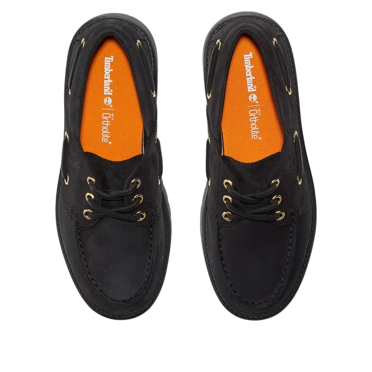 (WMNS) Timberland Stone Street Platform Boat 'Black' TB0A6AVE001