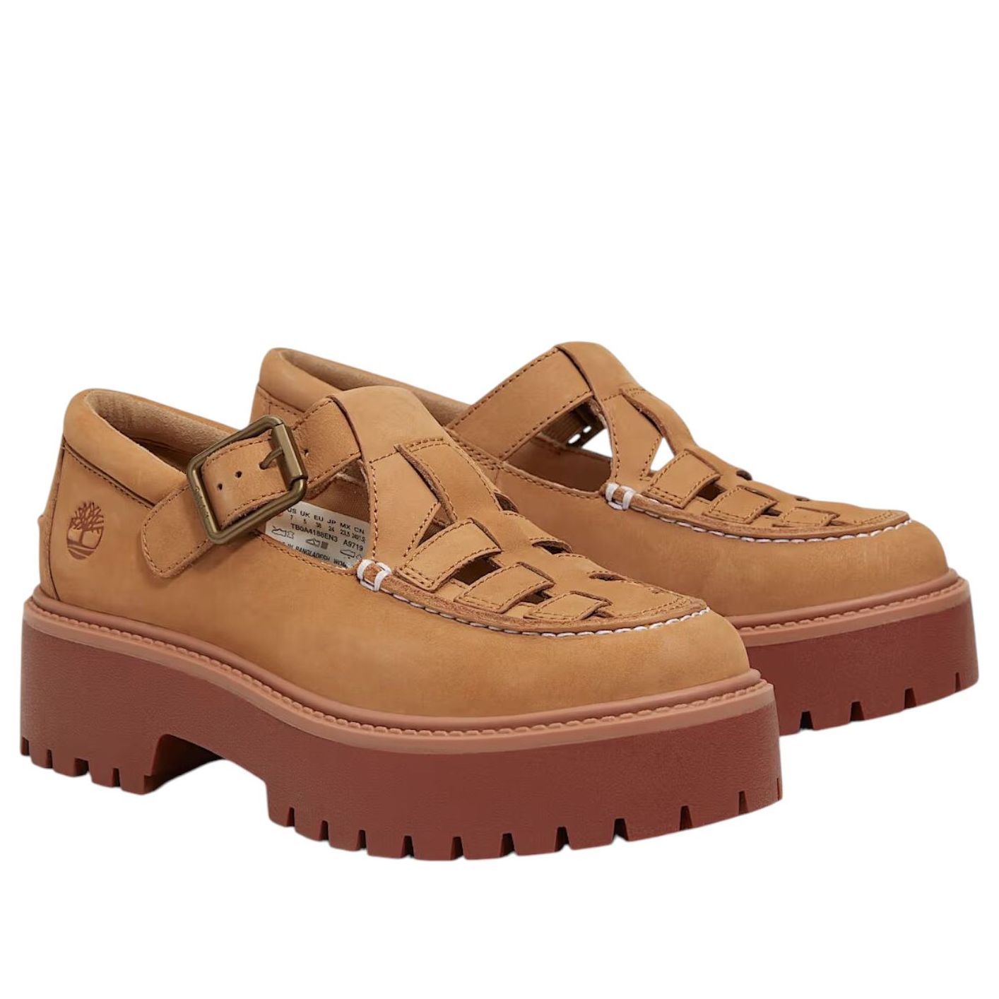(WMNS) Timberland Stone Street Platform 'Medium Beige Nubuck' TB0A4188EN3