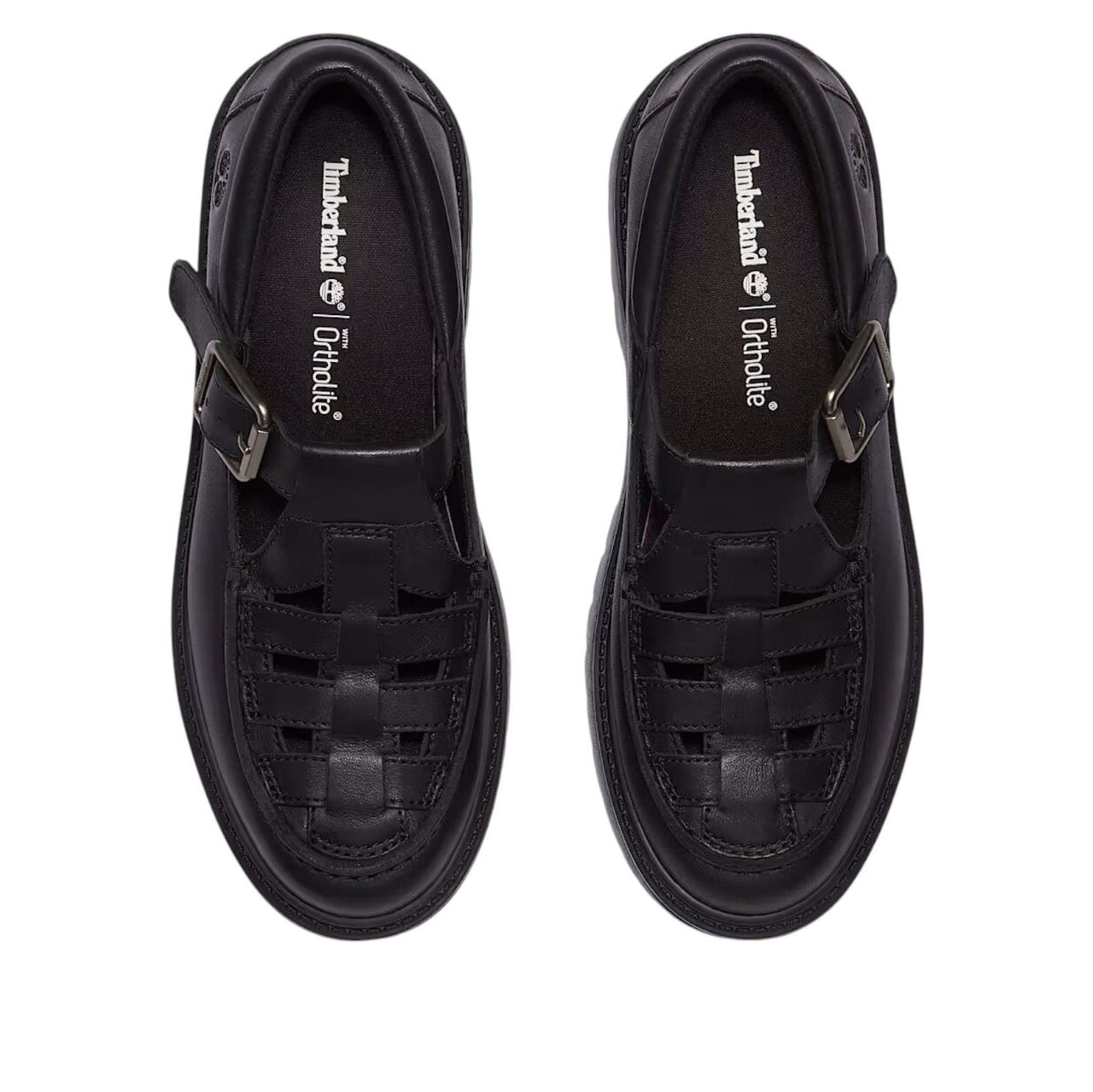 (WMNS) Timberland Stone Street Platform 'Black Full-Grain' TB0A4188W02