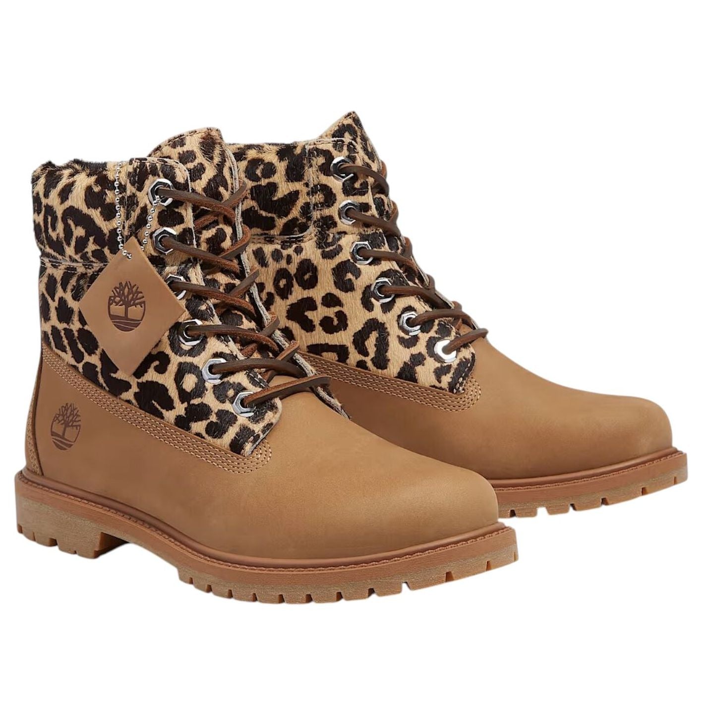 (WMNS) Timberland Premium 6-Inch Boot 'Leopard Print' TB0A5M5NEN3