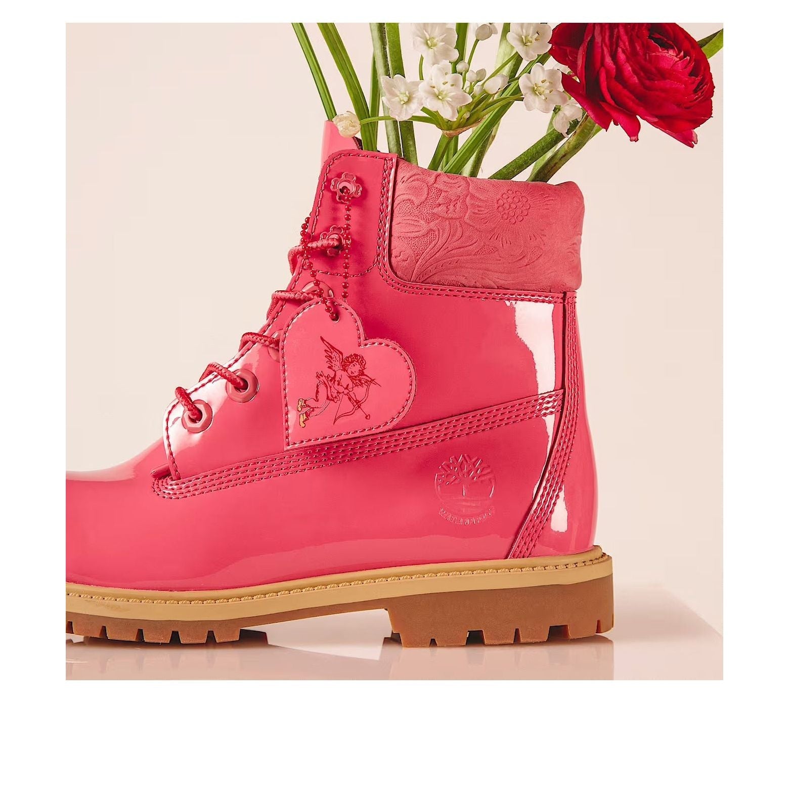 (WMNS) Timberland 6" Premium Waterproof Boot 'Patent Valentine's Day' TB0A43F8-ETM