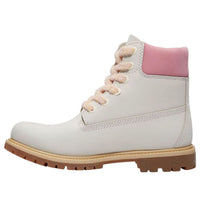 (WMNS) Timberland Premium 6-Inch Waterproof Boot 'Natural Nubuck Pink' TB0A2HR8EX4