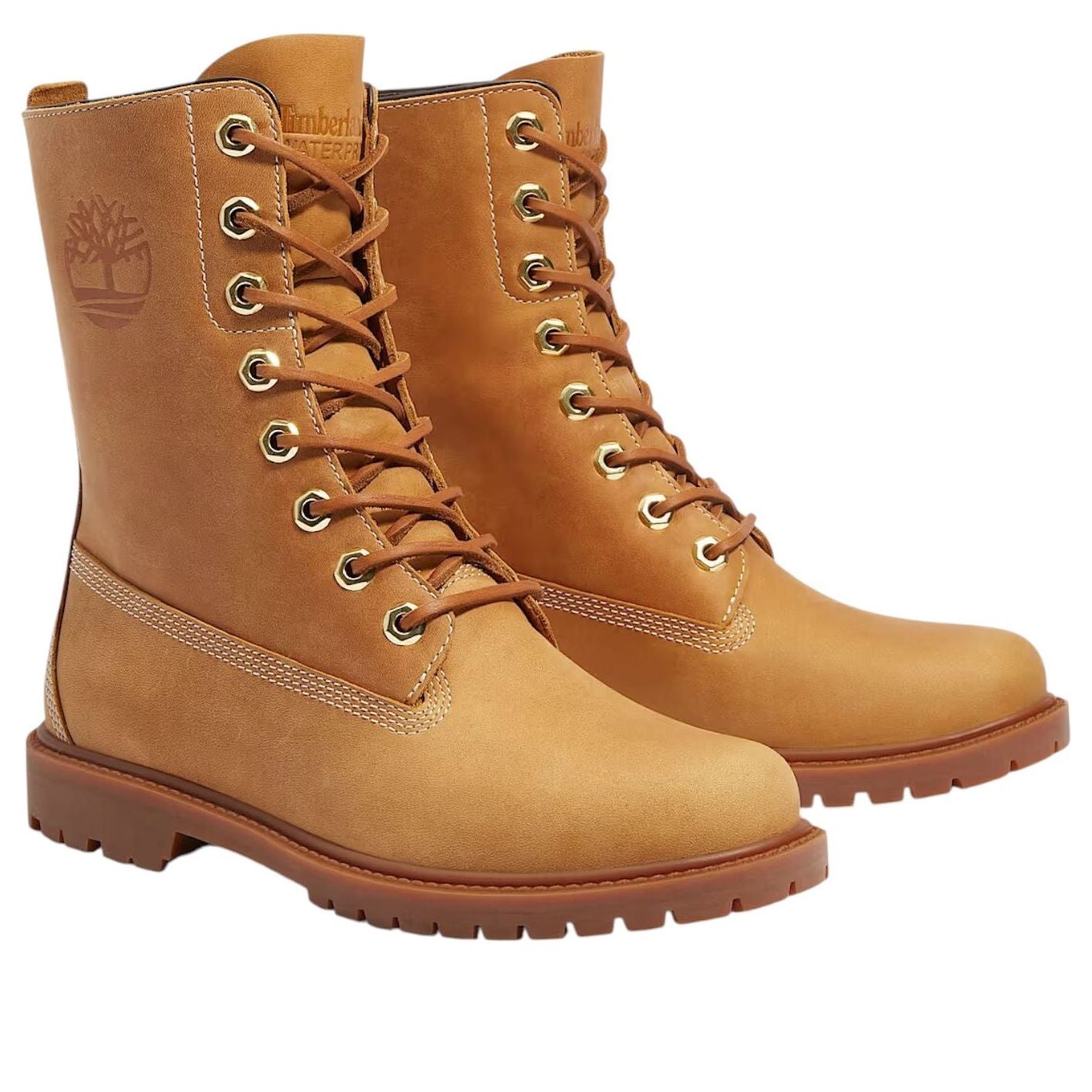 (WMNS) Timberland Premium 8-Inch Waterproof Boot 'Wheat Full-Grain' TB0A43MXEN1