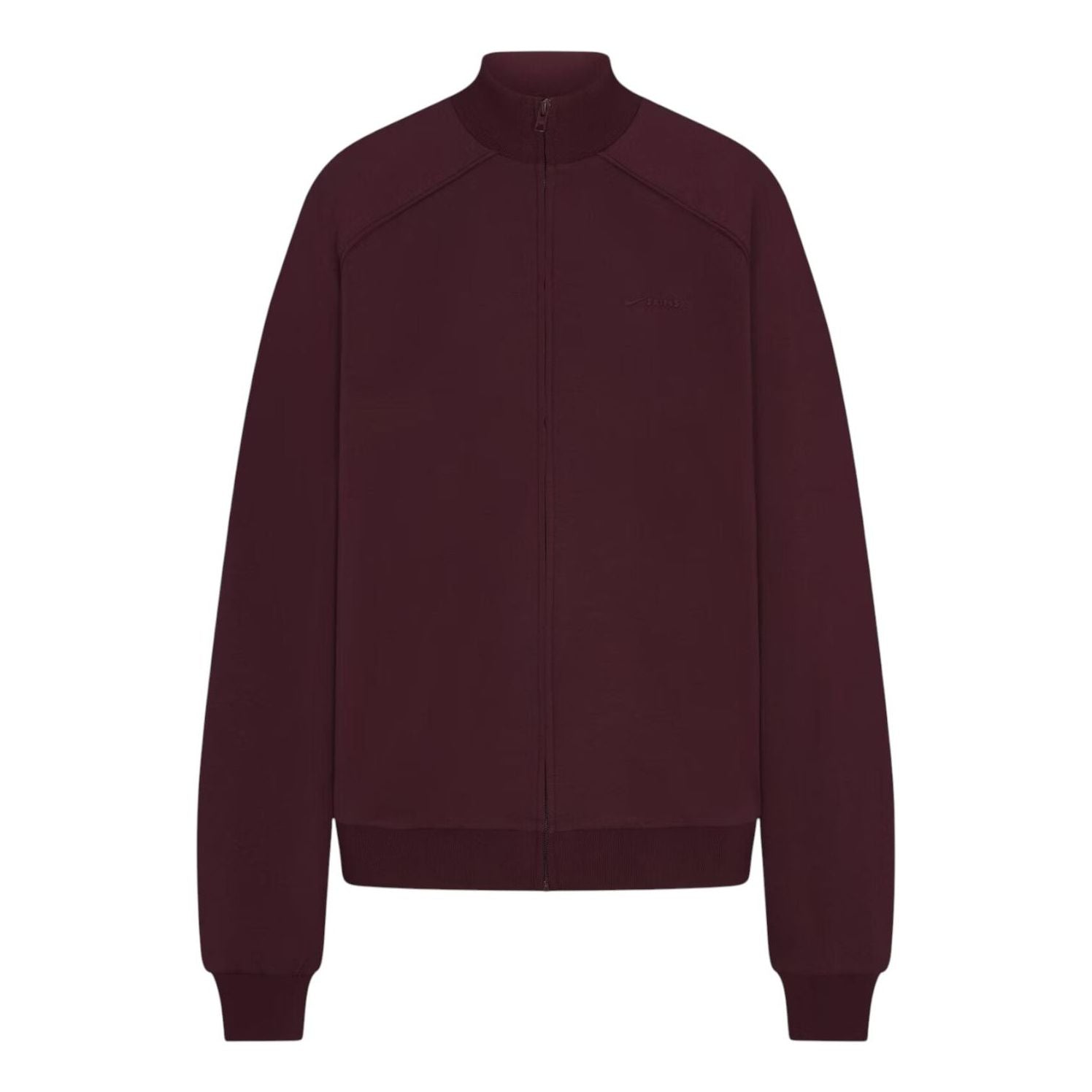 (WMNS) Nike x SKIMS Matte Tricot Oversized Full-Zip Track Jacket 'Currant' TPZUP4885-CUR