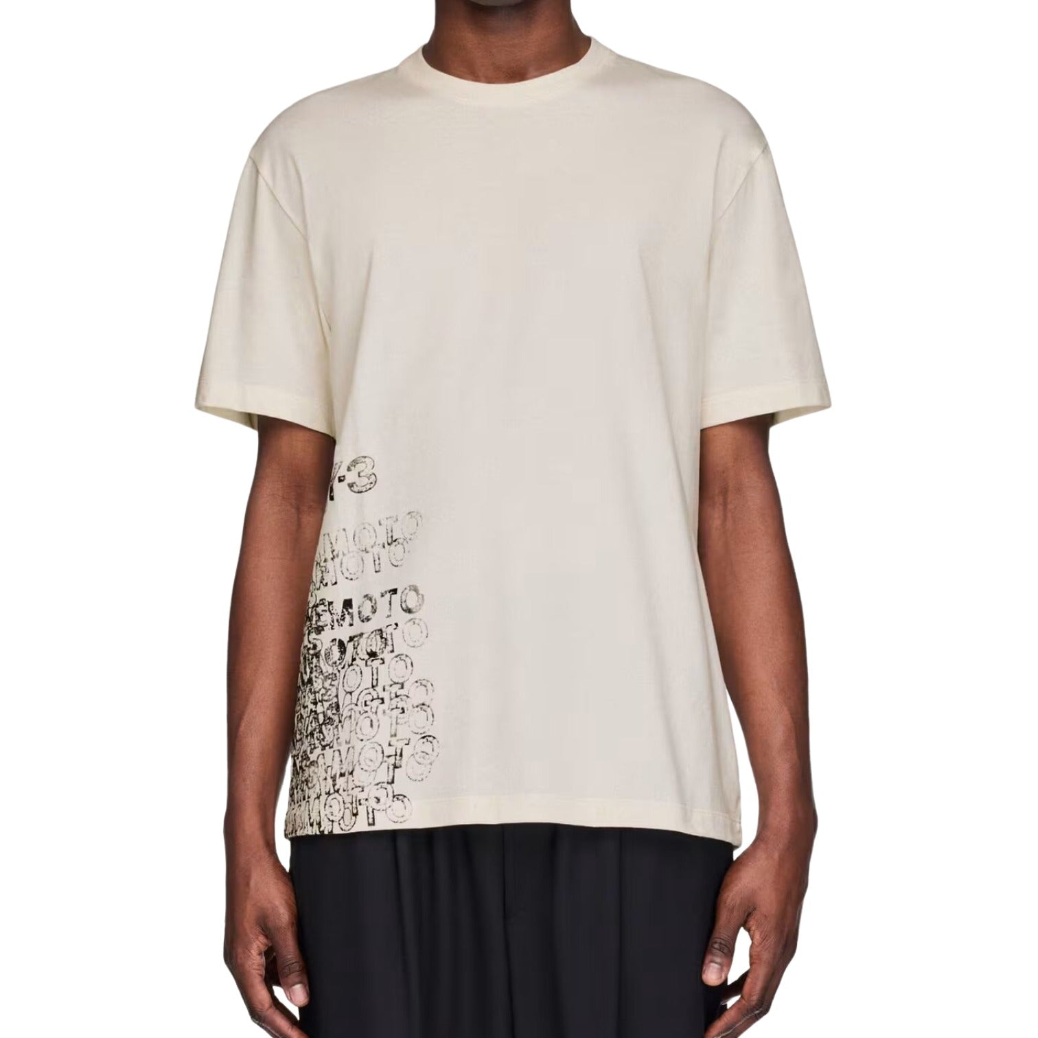adidas Y-3 GFX Short Sleeve T-Shirt 'Chalk White' KR2224