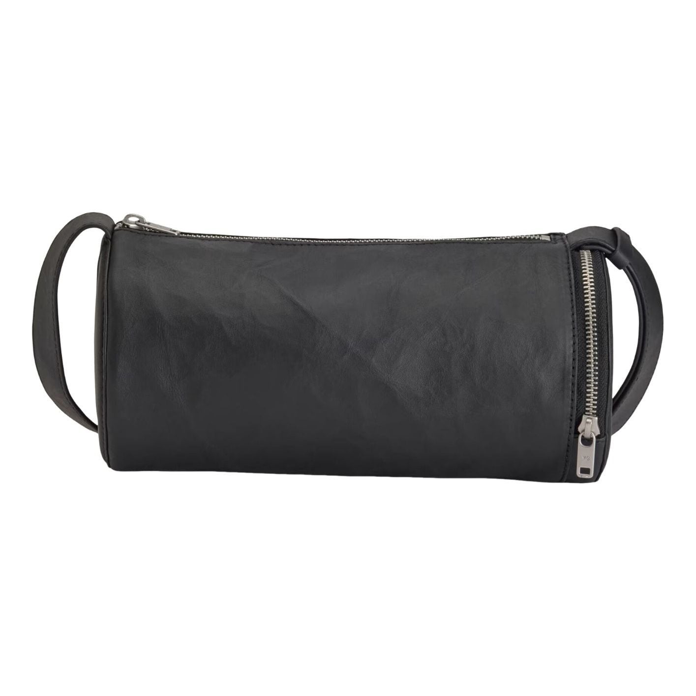 adidas Y-3 Leather Barrel Bag 'Black' KD0169