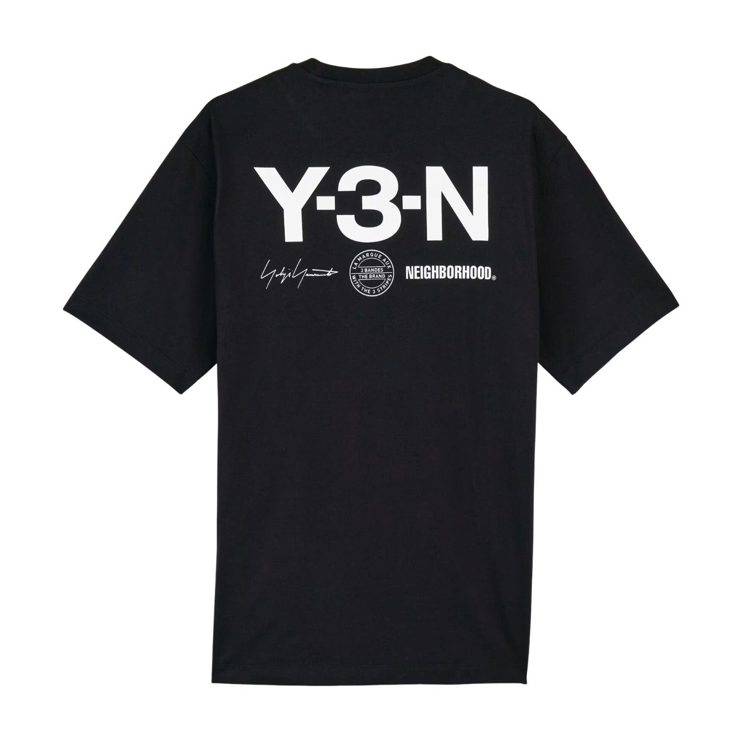 adidas Y-3 NBHD Graphic T-shirt 'Black' JW6998