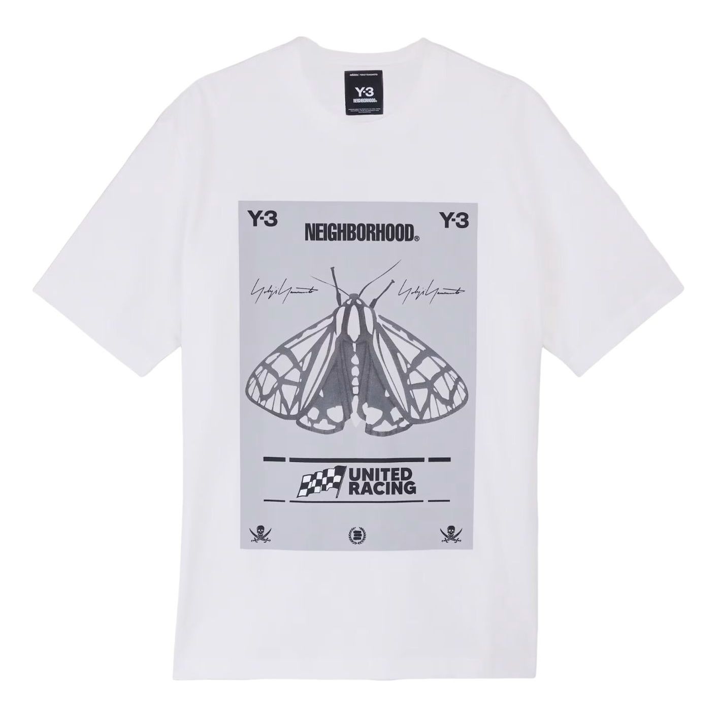 adidas Y-3 NBHD Graphic T-shirt 'White' JX7437