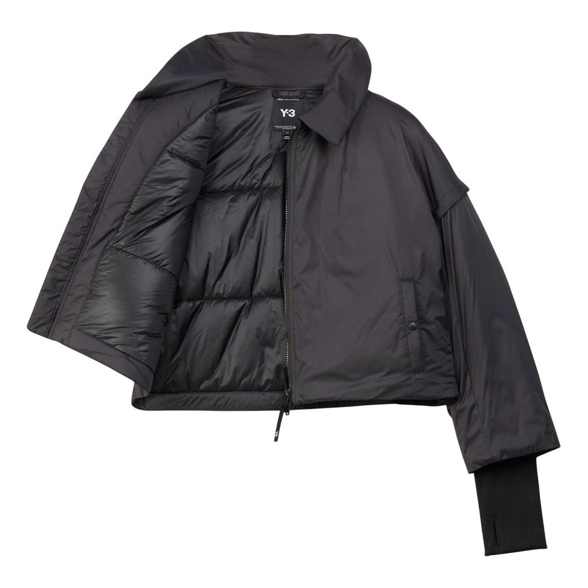 (WMNS) adidas Y-3 Padded Jacket Asia Sizing 'Black' IW7490