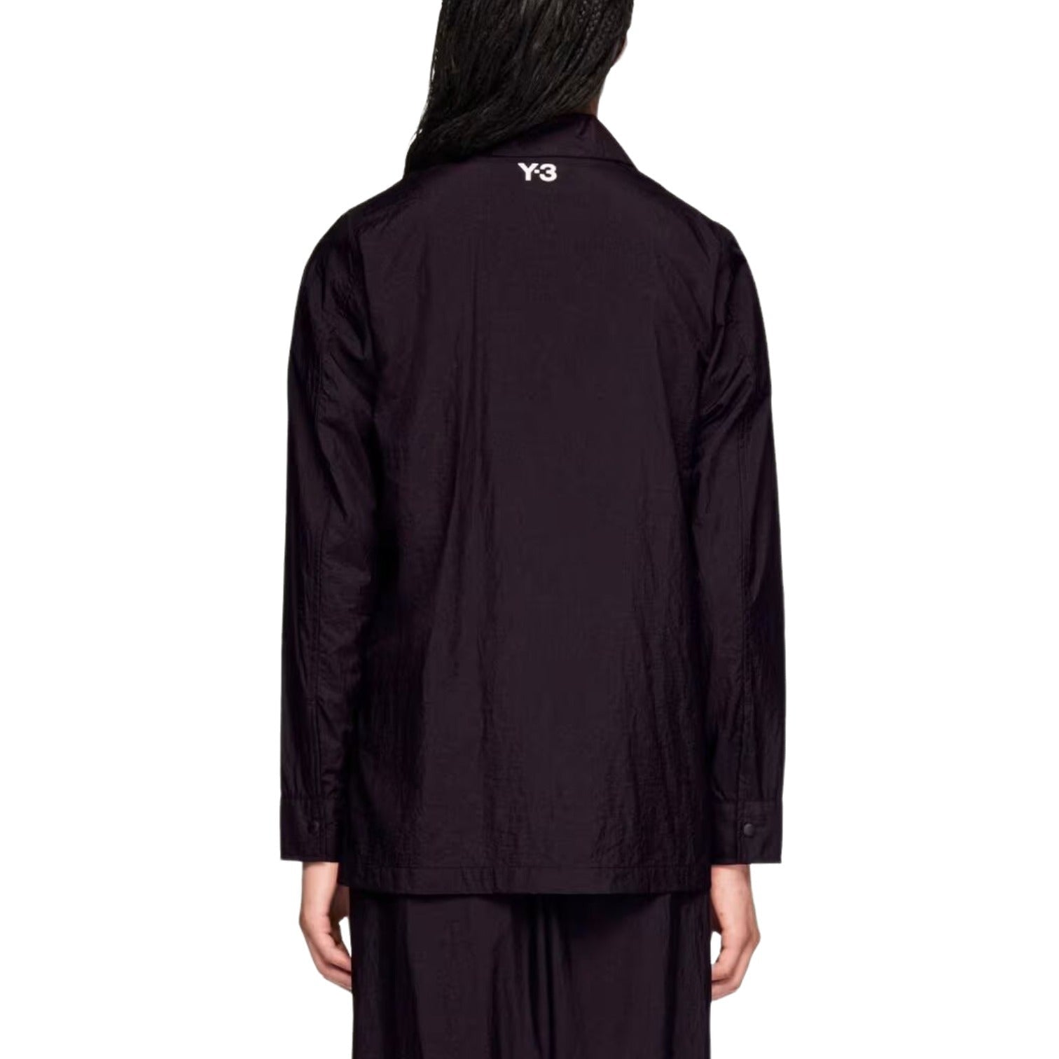 adidas Y-3 Raw Edge 3 Stripes Shirt 'Black' KF1193