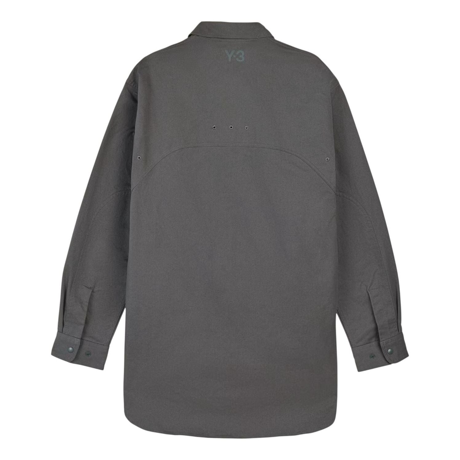adidas Y-3 UT Twill Overshirt 'Granite' KB2079