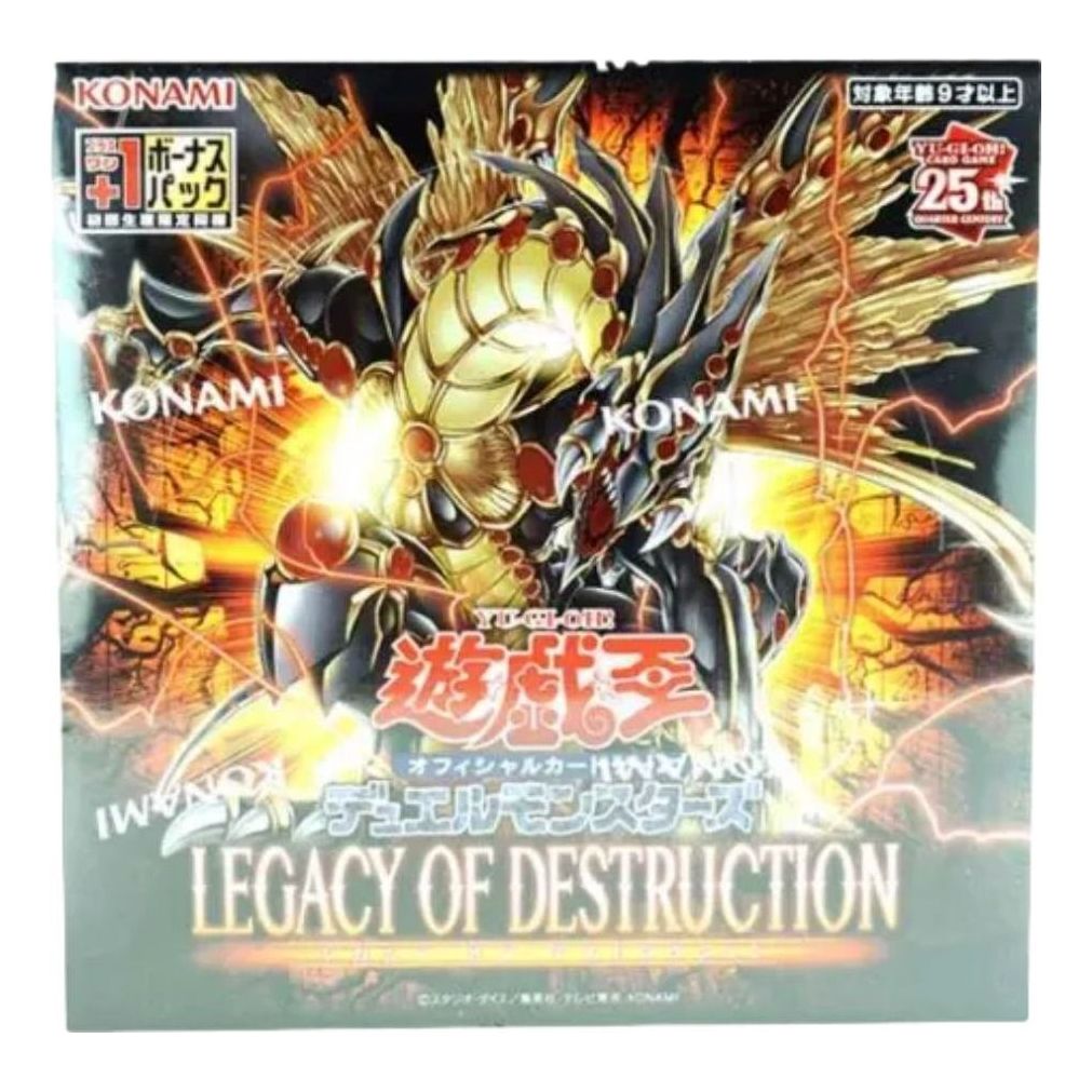 Yu-Gi-Oh! Official Card Game JP 2024 Duel Monsters Box +1 Bonus Pack Included 'Legacy of Destruction'  YGO-OCG-LEDE-185462