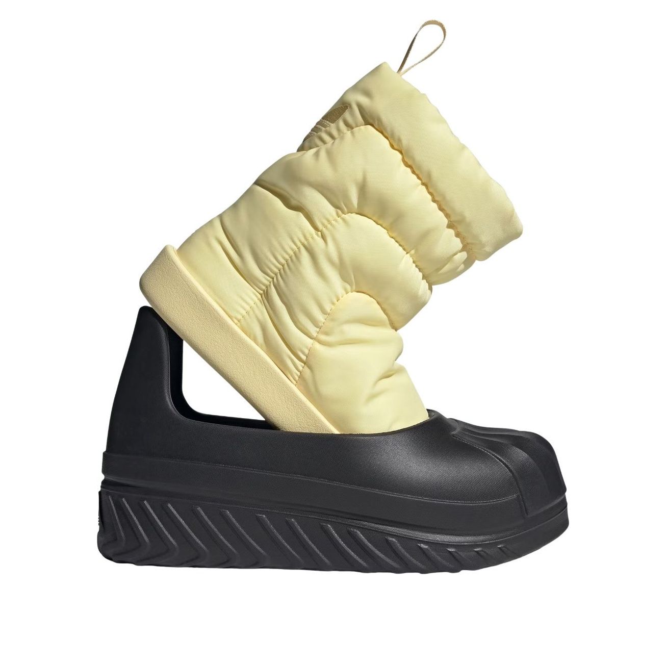 (WMNS) adidas originals AdiFOM Superstar Winter Boost 'Almost Yellow Core Black' IG2177