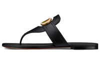 DIOR 30 Montaigne Stylish Sandals Women's Black