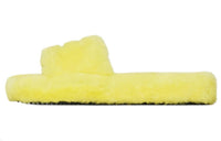 CELINE Triomphe Slide Slippers Women's Yellow