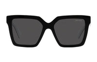 MIU MIU Plate Frame Square Sunglasses Women's