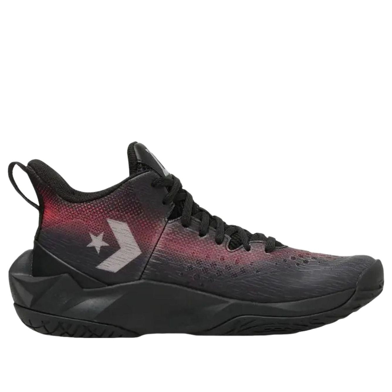 Converse Cons Unaverage Mid 'Black Red Silver' 33500520