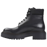 PRADA Round Toe Lace Up Boots