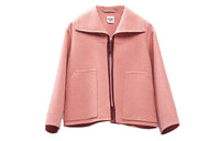 HERMES Jackets Women's Quartz Pink