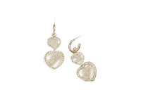 CHANEL Stud Earrings Women's Gold