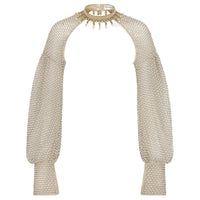 DIOR Polyamide Shawls Women's White/Gold