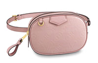 LOUIS VUITTON Cow Leather Fanny Pack Women's Pink