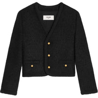CELINE SS25 Jackets & Coats Women's Black