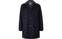 Loro Piana Trench Coats Men Marine Blue