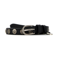 PRADA Stud Embellished Buckle Belt