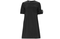 PRADA Short Sleeved Dress Women's Black
