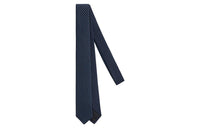 HERMES Tie Men's Marine Blue/Sky Blue