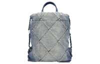 CHANEL 22Bag Calfskin Backpack Women's Denim