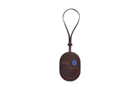 HERMES In The Loop Mysore Goat Skin Pig Nose Keychain Bag Accessory Women's Saddle Brown/Copper Red/Electric Blue