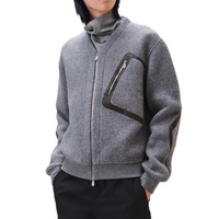 HERMES FW24 Jackets Coats Men's Gray