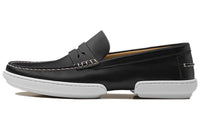 HERMES Ecume Loafers Men's Black