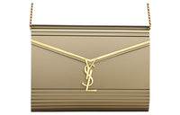 SAINT LAURENT Plexiglass Crossbody Bag Shoulder Bag Women's Light Bronze