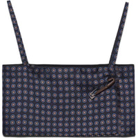 PRADA Printed Silk Twill Top Camisole Women's Marine Blue