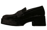 CHANEL Platform Shoes Women's Black