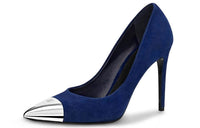 LOUIS VUITTON Urban Twist High Heels Women's Blue