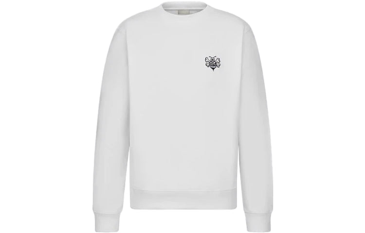 Stussy X DIOR Quarterly New Products Sweatshirts Unisex White
