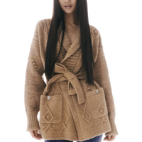CHANEL Knitwear Women's Khaki