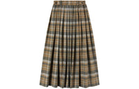 Loro Piana Casual Long Skirts Women's Cyan Mixed Color