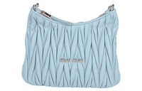 MIU MIU Sheepskin Crossbody Bag Shoulder Bag Regular Women's Baby Blue