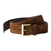 PRADA Buckled Suede Belt